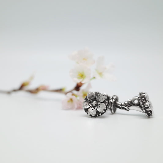 Sakura Cuff Links -Floral emblems of Japan- / JC-529
