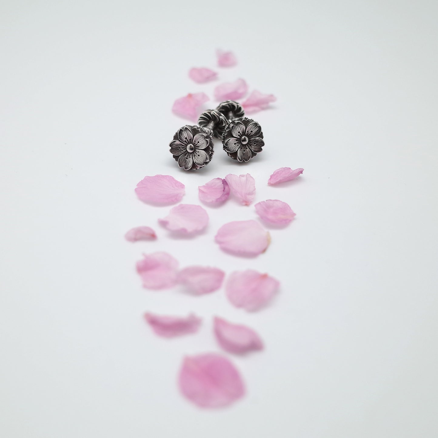 Sakura Cuff Links -Floral emblems of Japan- / JC-529