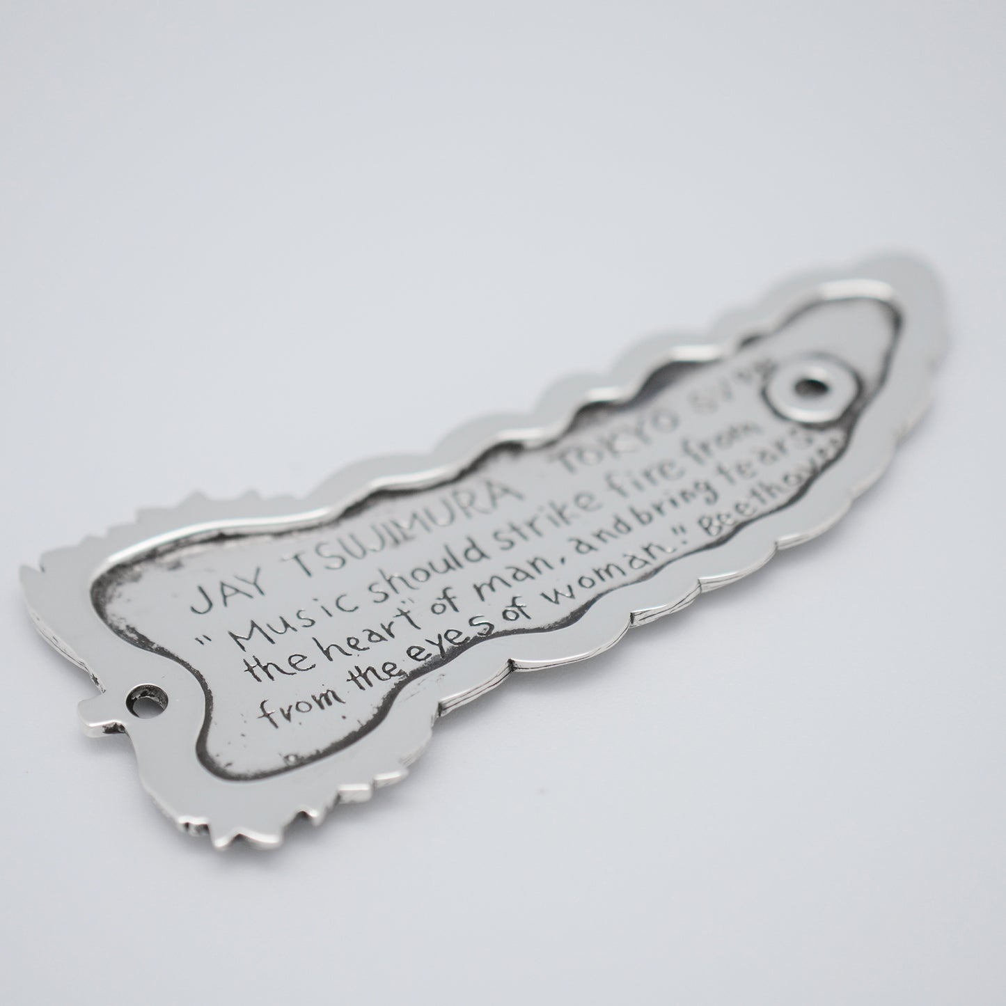 Feather Truss Rod Cover for Gibson Guitar / JG-003