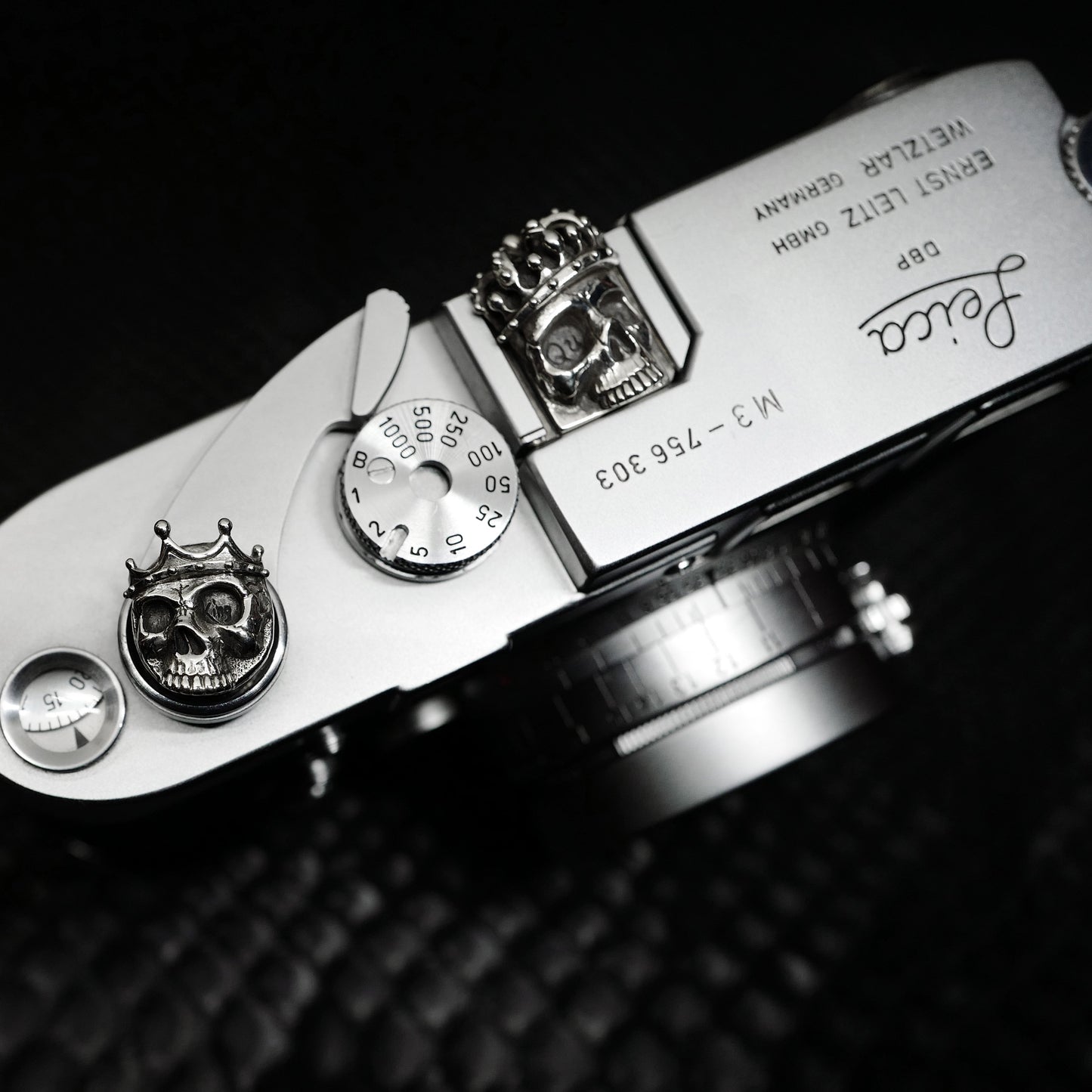 The King / Skull Crown Soft Release Button / JP-749