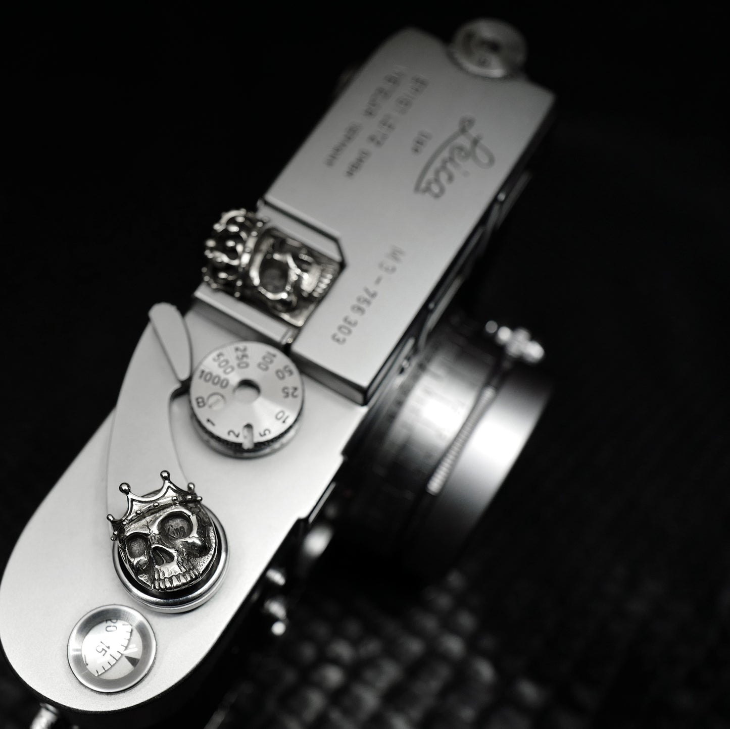 The King / Skull Crown Soft Release Button / JP-749