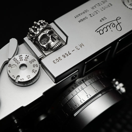 The Queen. / Skull Crown Camera Hot Shoe Cover / JP-750