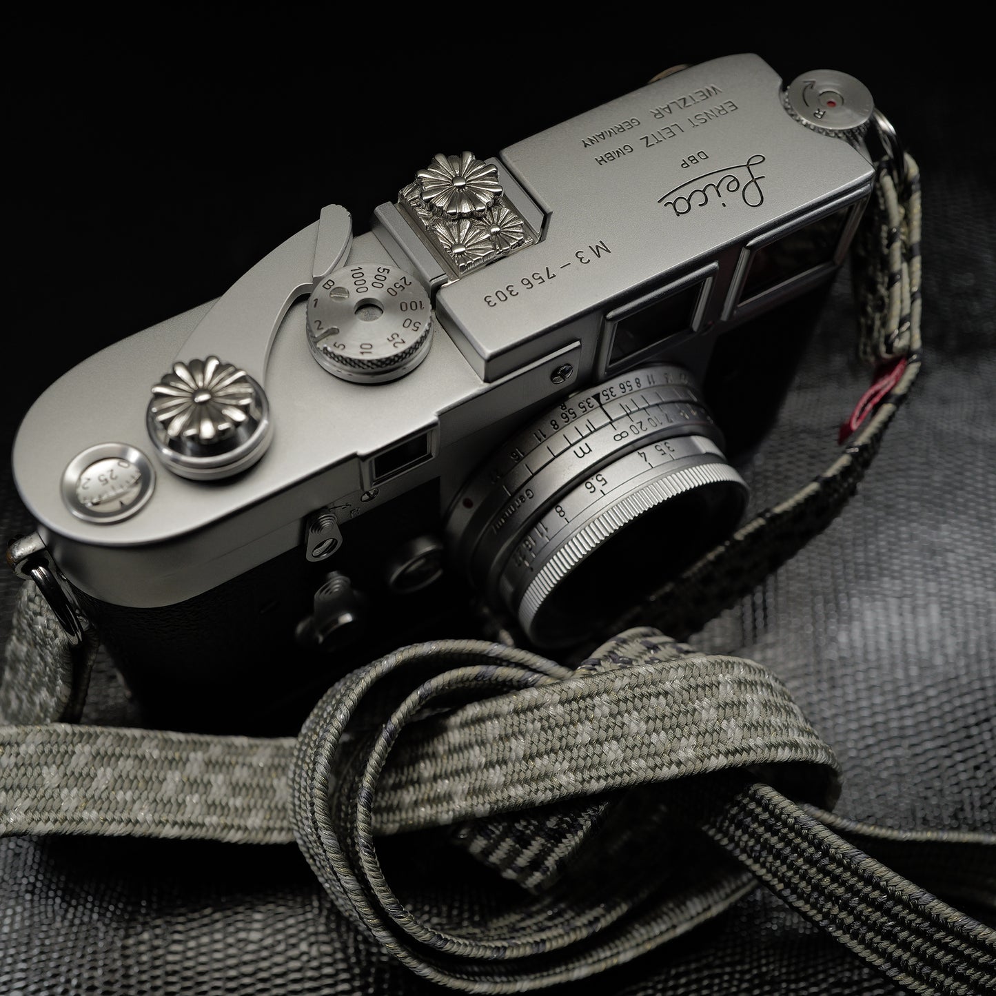 Kiku Camera Hot Shoe Cover -Floral emblems of Japan- / JP-760