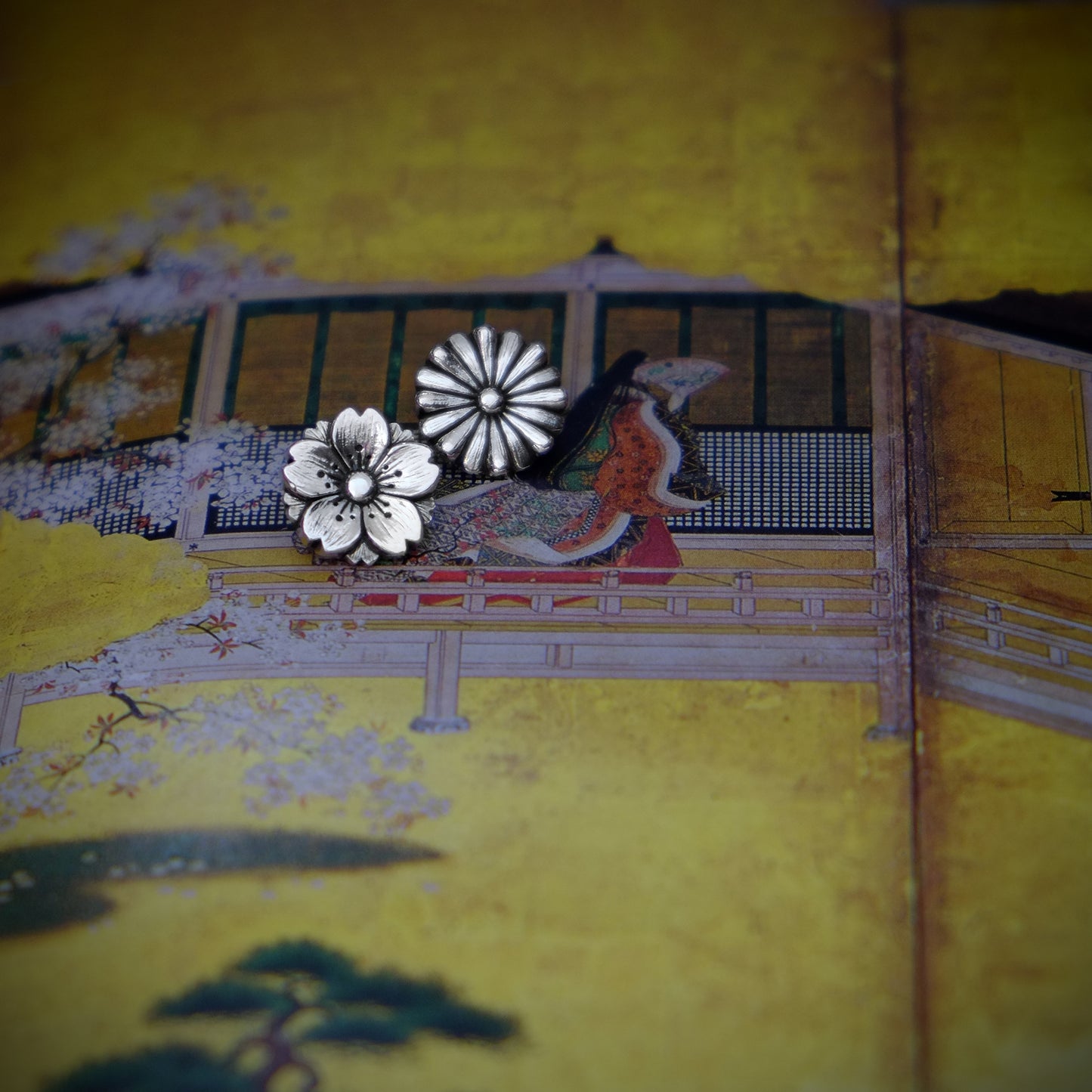 Sakura Camera Soft Release Button -Floral emblems of Japan- / JP-712