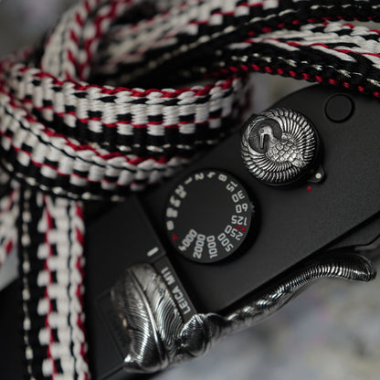 鶴 Tsuru - Auspicious Soft Release Button / JP-769