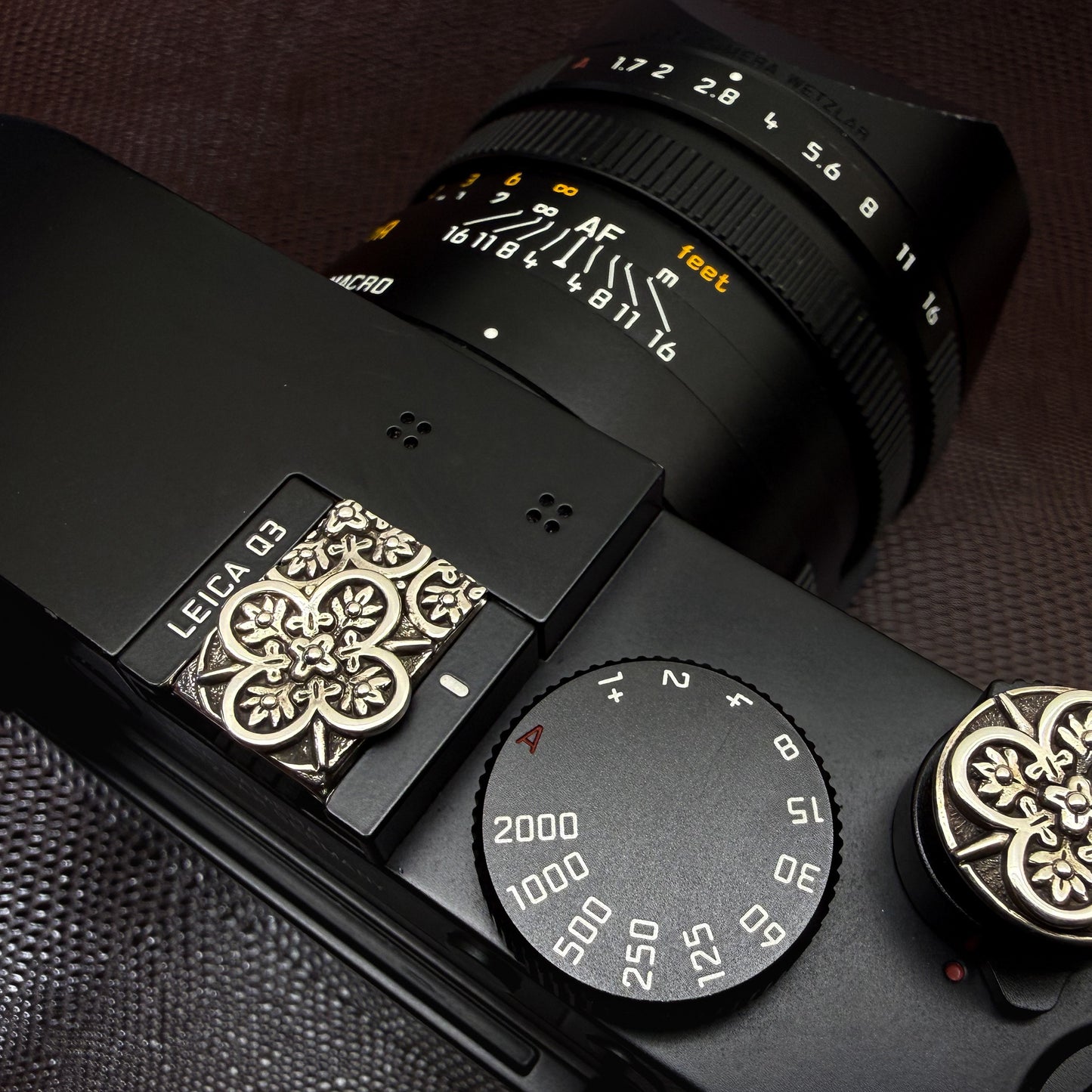 Gothic Camera Hot Shoe Cover for Leica / JP-772