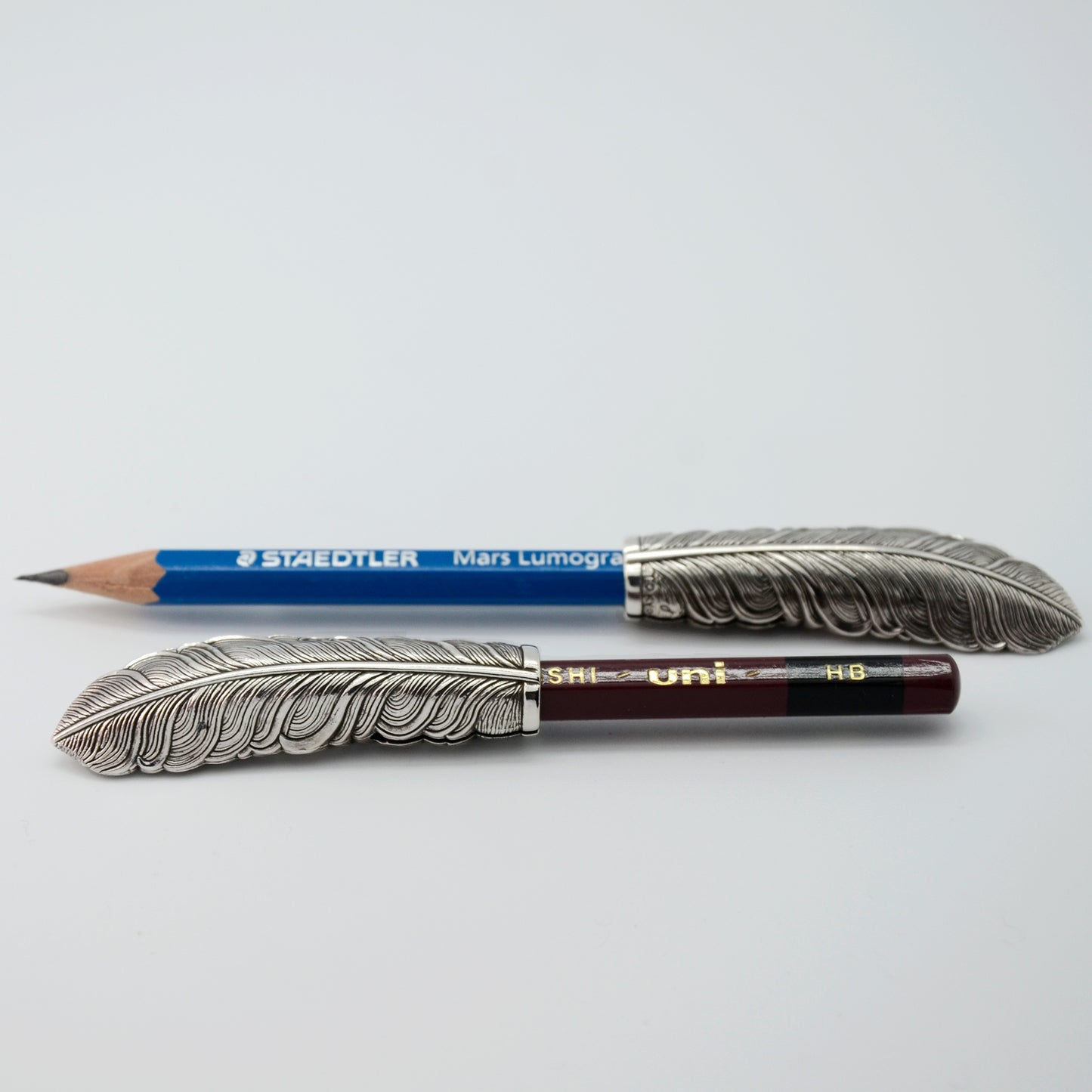 Quill-Feather Pencil Cap